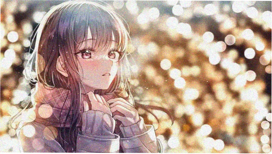 你瞒我瞒剧场版 雨夜天台主视觉